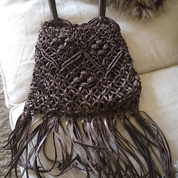 David And Scott Brown Hobo Bag - Picture 7 of 9